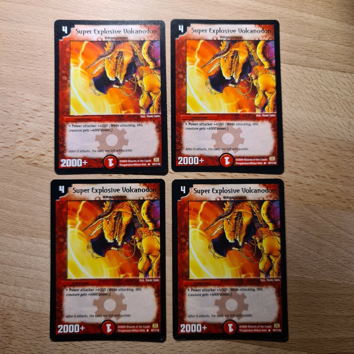 SUPER EXPLOSIVE VOLCANODON | PLAYSET | ENGLISH | DUEL MASTERS | LP