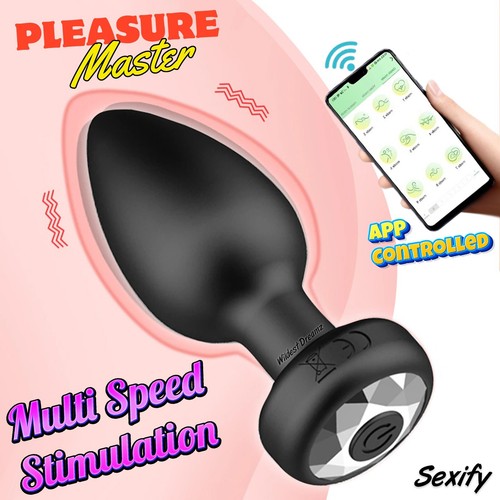 Vibrating Anal Vibrator Butt Plug Dildo Remote Control Prostate Massager Sex Toy - Picture 16 of 24