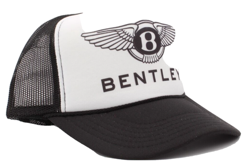 Bentley Trucker Hat Vintage Snapback Hat Mesh hat Black Hat adjustable - Picture 3 of 4