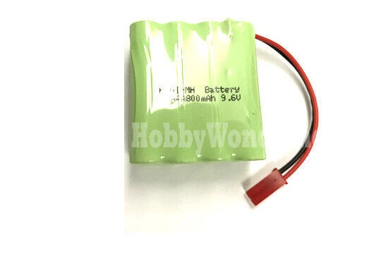 9.6V Ni-MH 800mAh 2*4 AAA 8-Cell Battery Pack JST Connector for RC Boat Car Tank - Image 2 of 4