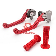 CNC Brake Clutch Levers Handle Grip For CR 125R 250R CR500 CR 85 CRF450R Pivot