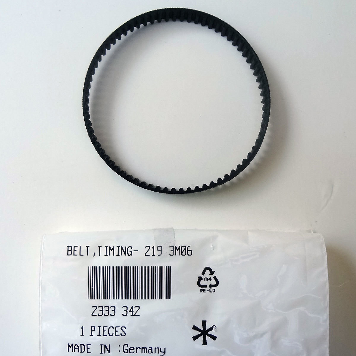 Oce 2333342 Belt, Timing 219 3M06 9700, 9800, TDS800, TDS860, TDS860II Oce 2333342 Belt, Timing 219 3M06 9700, 9800, TDS800, TDS860, TDS860II