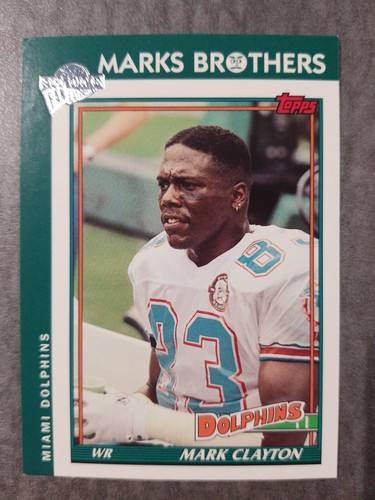 Mark Clayton Miami Dolphins 2005 Topps Fan Favorite Football Card