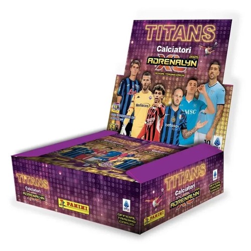TITANS CALCIATORI ADRENALYN XL OFFICIAL TRADING CARDS 2024-2025 PANINI - Foto 8 di 16