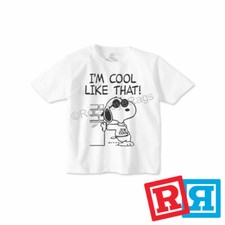 Snoopy Joe Cool Boys T-Shirt Cotton Crew Top ...