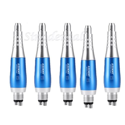 1-10 Zahnhygiene Prophy Handstück Luftmotor 4 Löcher 4:1 Nasenkegel 360° drehbar - Bild 28 von 28