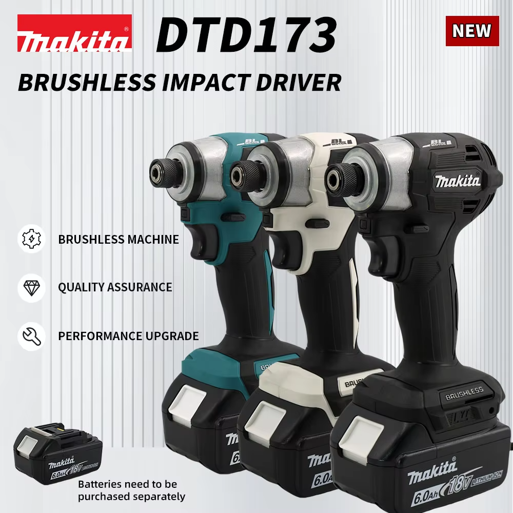 Makita DTD 155 ZJ Perceuse Visseuse à Percussion Sans Fil Et Sans Balai 18 V Li Ion Coffret Sans Batterie Sans Chargeur 32066370