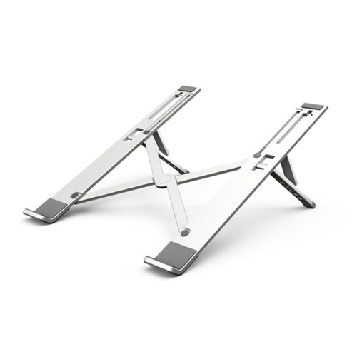 Coolcold Laptop Stand Height Adjustable Aluminum Laptop Riser Holder Bracket Inv