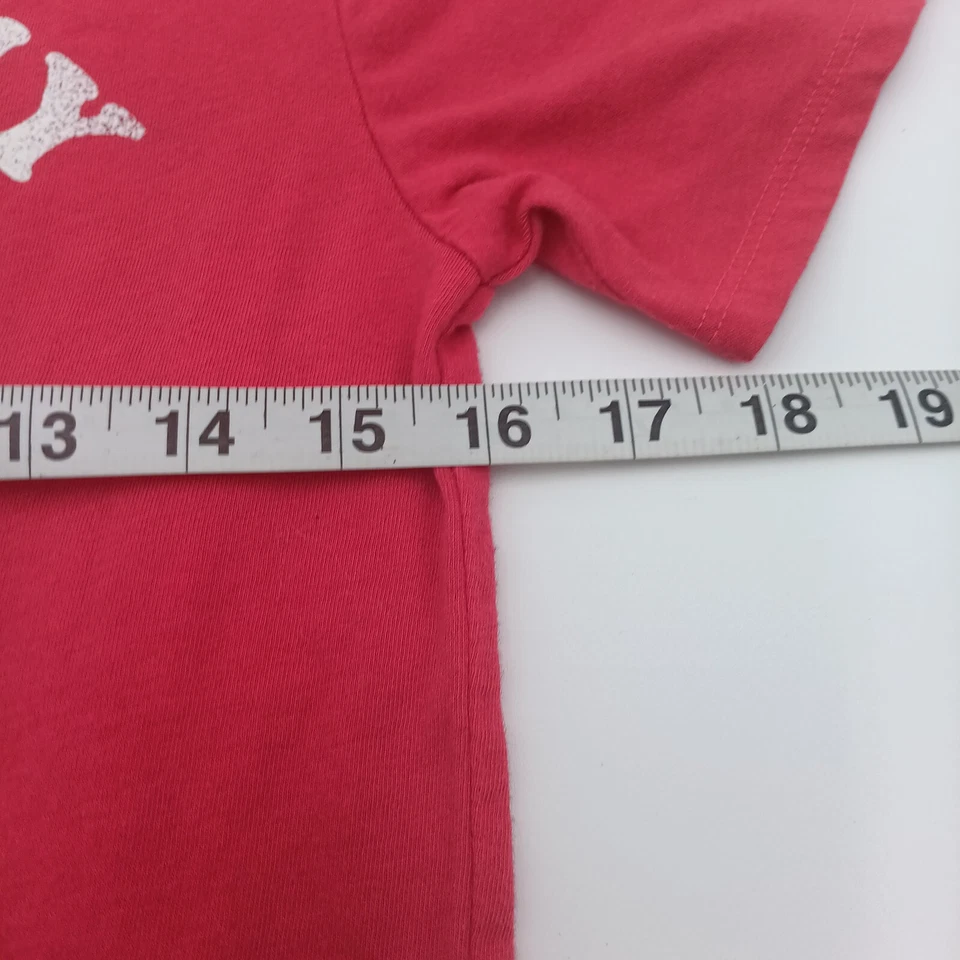 Peanuts Shirt Boys Medium Red My Dog Is My Favorite Distressed Tee - Image 3 of 4