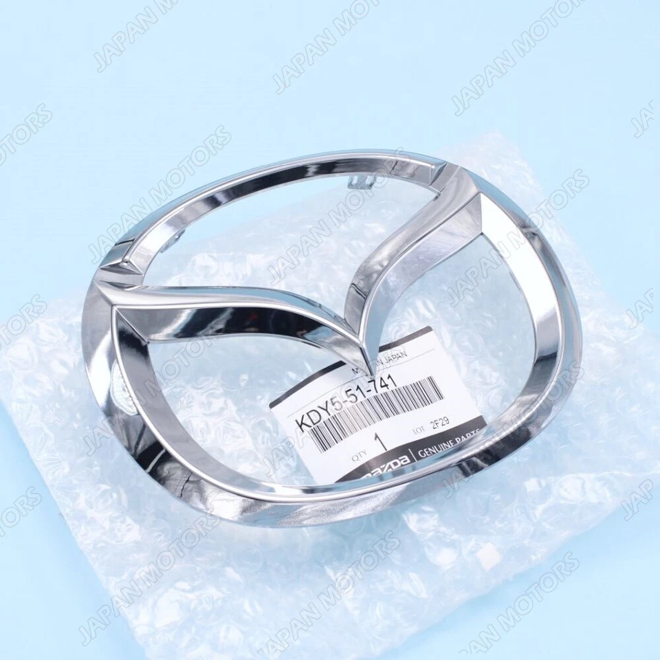 New Genuine 2013-2015 MAZDA Front Radiator Grille Emblem CX-5 CX-9 KDY551741 Foto 2 de 4