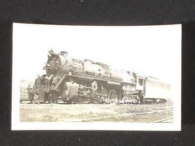 Wheeling & Lake Erie Railway Engine Locomotive No. 6403 Antique Photo 