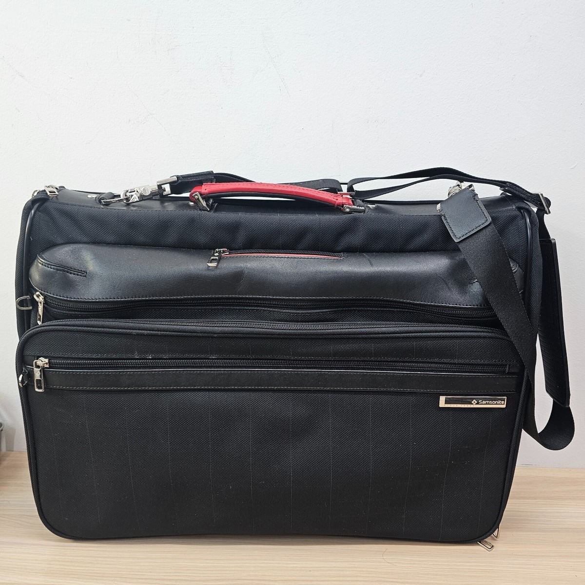 Samsonite Carry On Travel Bag Black Label 2 Way Luggage Briefcase
