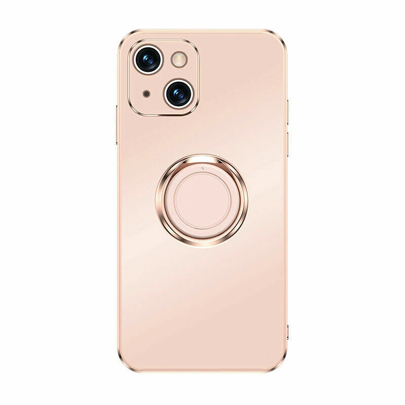 Luxury Matte Magnetic Car Holder Phone Case for iPhone 13 12 11 XR X 8 7