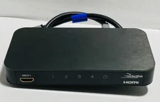 Rocketfish Model: RF-G1501 4K 4-port HDMI Switch Includes HDMI Cable