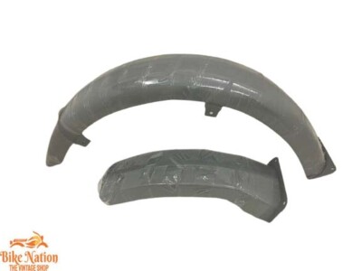 FIT FOR TRIUMPH SPRUNG HUB RIGID RAW STEEL REAR MUDGUARD/FENDER WITH TAIL