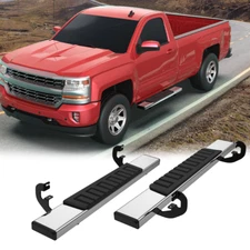 2X 6" Running Board For 2019-22 Sierra/Silverado1500  Reg Cab Side Step Nerf Bar