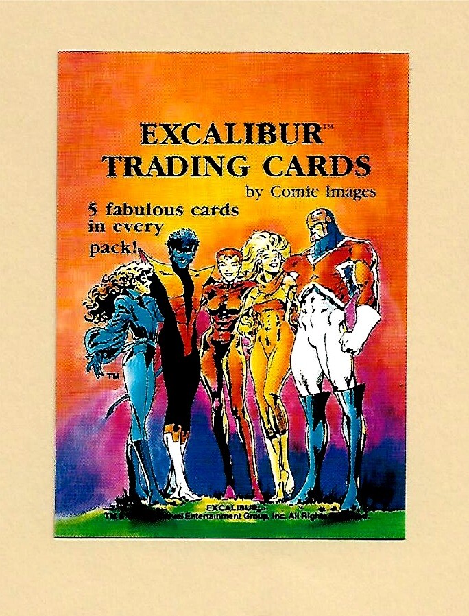 1989 Excalibur Comic Images HEADER Card 