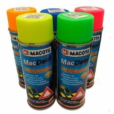 MACOTA Tuning Vernice Spray Fluorescente Smalto Acrilico evidenziatore NON COLA