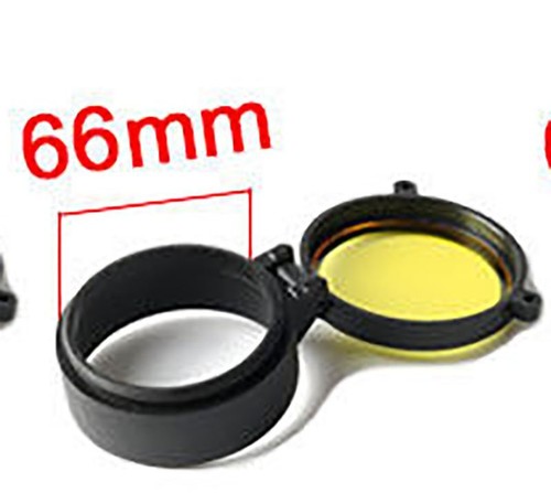 Rifle Scope Quick Spring Protection Lens Cover Flip Up Cap Objective Lense Lid - Picture 35 of 38