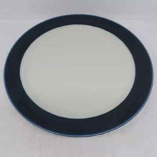 richard Ginori Piatto Portata Mod. Colonna Bordo Blu Eco Gariboldi