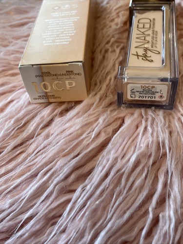 Urban Decay Stay Naked Foundation Up to 24 HR Wear # 10 CP Ultra Fair NIB - Picture 2 of 5