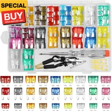 306PCS Car Fuses Assortment Kit, Mixed Vehicle Blade Fuses - Standard & Mini & L