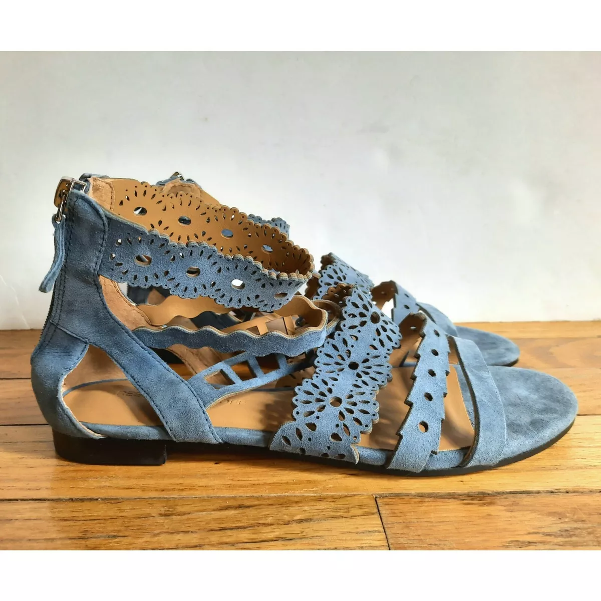 Rebecca Minkoff Lace Up Gladiator Sandal 7.5 Shoes