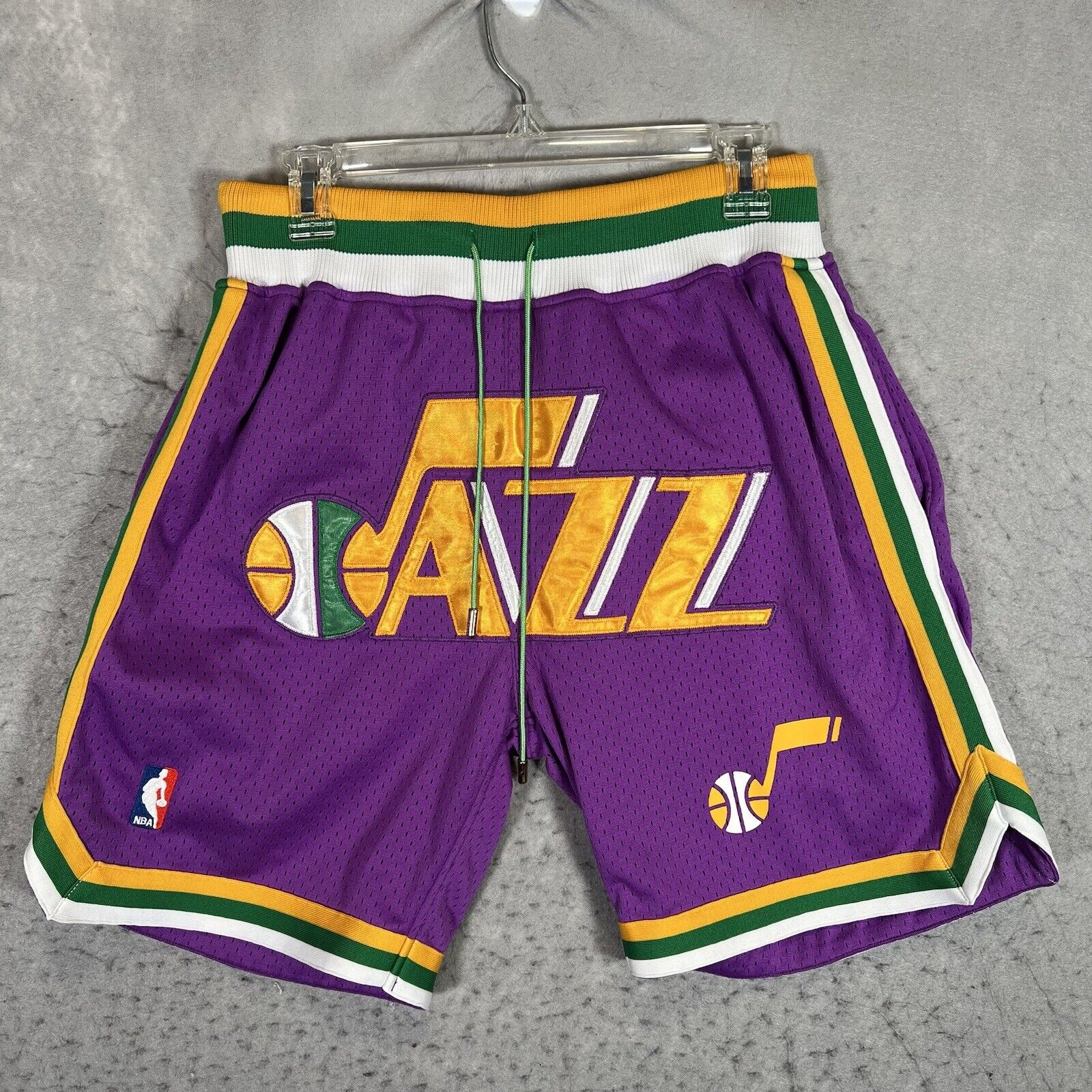 utah jazz just don shorts