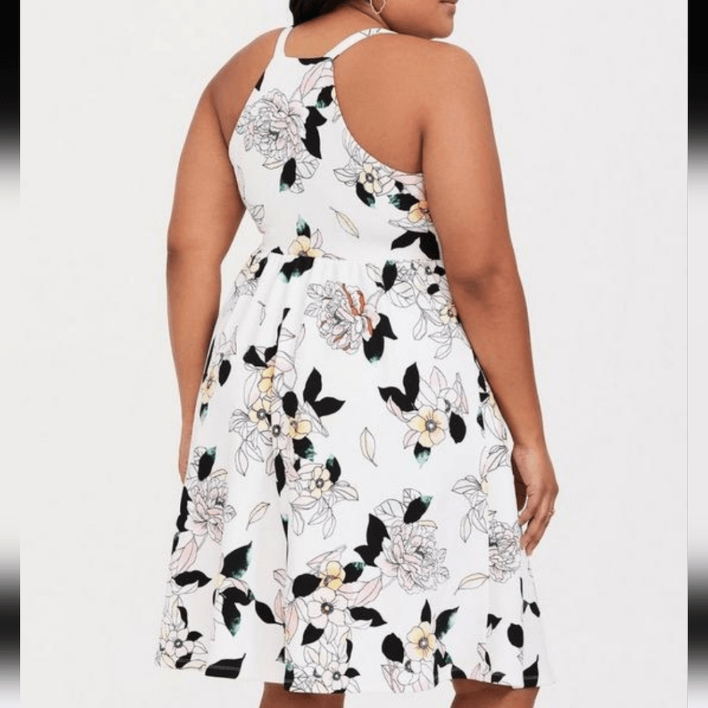 Mini Textured Knit Skater Dress | eBay