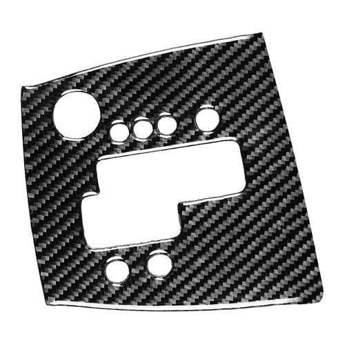 Carbon Fiber Gear Shift Panel Cover Trim For Alfa Romeo 159 Brera Spider Black - Picture 5 of 10