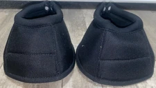 NEW BLACK LARGE NO TURN BELL BOOTS OVER REACH NEOPRENE