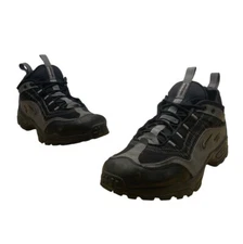 Nike Air Mens Black & Gray Gore-Tex XCR Kahtoola Ice Grips Hiking Shoes Sz 12.5