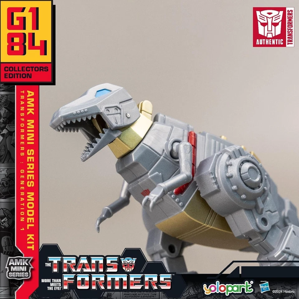 TRANSFORMERS Generation One YOLOPARK Mini Model Kit GRIMLOCK Tiran 10 cm - Immagine 4 di 4