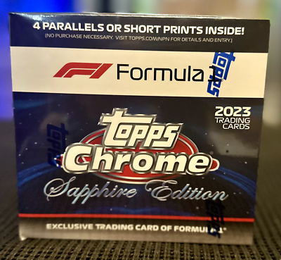 2023 Topps Chrome Sapphire Edition Formula 1 F1 Racing Factory 