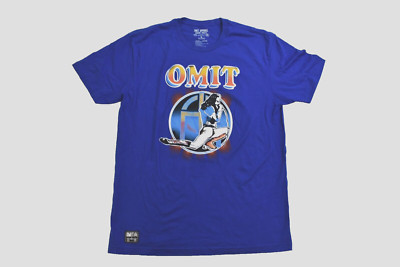 Omit Apparel Mens Streetwear Brand True Blue Funny Singer Shirt New Large