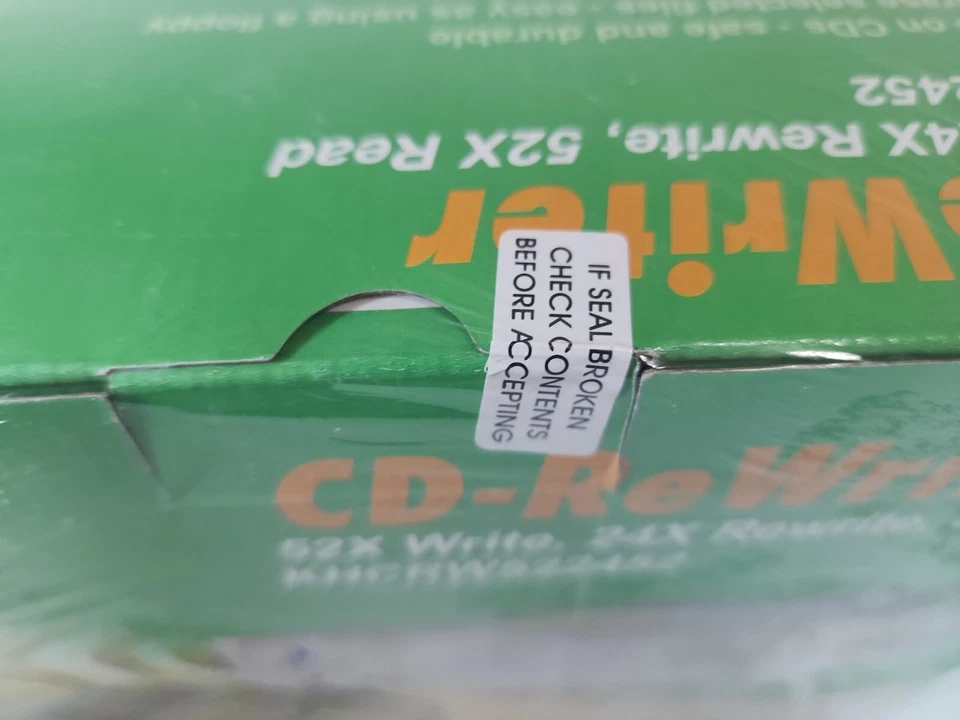 Vintage K Hypermedia CD-ReWriter 52x24x52  KHCRW522452 Nero express Burner  - Image 4 of 4