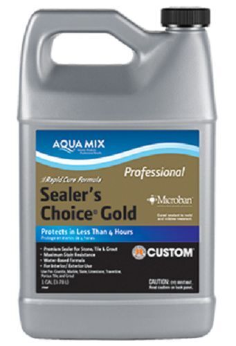 Aqua Mix Professionelle Schnellhärtung Versiegelung Auswahl Gold 1 Gallone Kostenloser schneller Versand