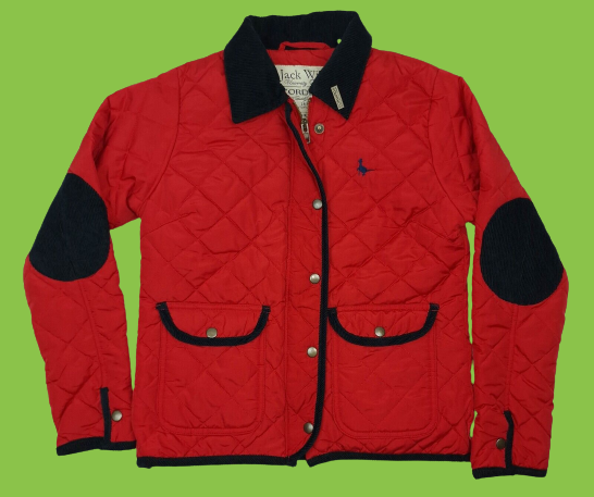 ジャック ウィルス Jack Wills 【 Zip Through Jacket Women 】 レディース JACK WILLS WOMENS JACKET ZIP QUILTED SIZE UK 8-10 ( LABEL 10