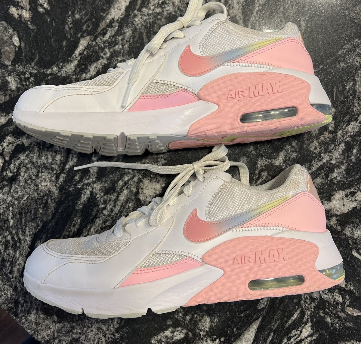 Nike Air Max Excee PS White Arctic Punch CW5832-100 Size 7