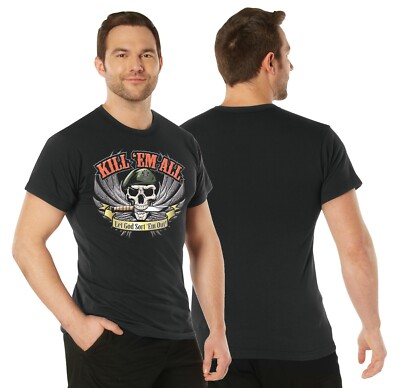 Rothco ''Kill 'Em All'' T - Shirt - Black