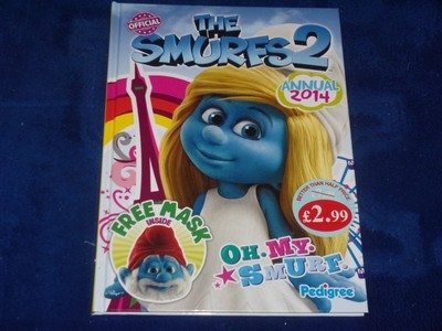 THE SMURFS 2 Annual 2014 Book(80 pages)
