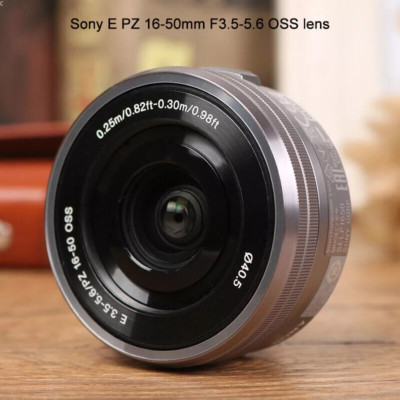 Sony E PZ 16-50mm f/3.5-5.6 OSS Lens SELP1650 for A6400 A6500 A6600 A6700 ZV-E10