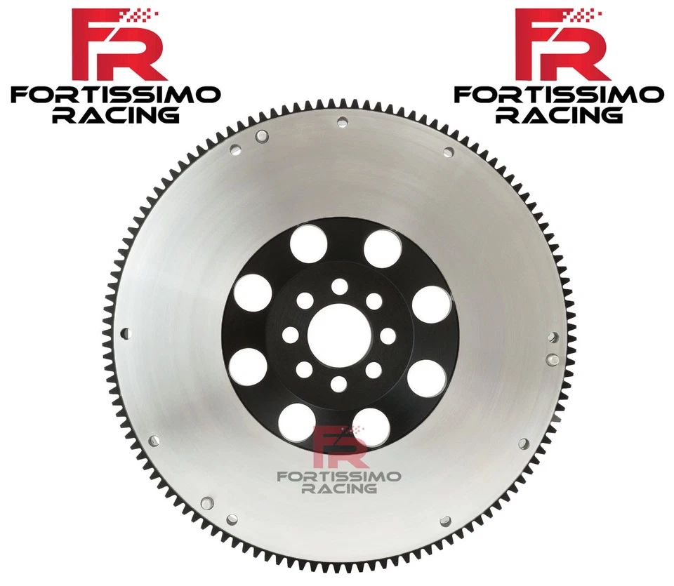 Volante FRT PERFORMANCE ACERO CROMADO 19LBS para NISSAN 370Z INFINITI G37 3,7 L Foto 2 de 2