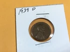 1939 D Lincoln Wheat Penny in Very Fine Condition from Denver Mint 08082220t
