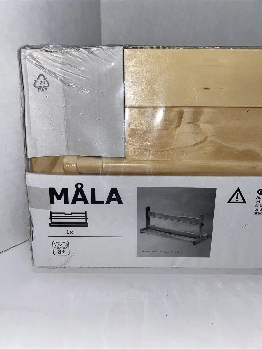 IKEA Mala Craft Paper Roll Dispenser Wooden Drawing 101.493.50 18 Inch