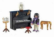 Playmobil 6527 Pianist with Piano set NEW sealed add on item