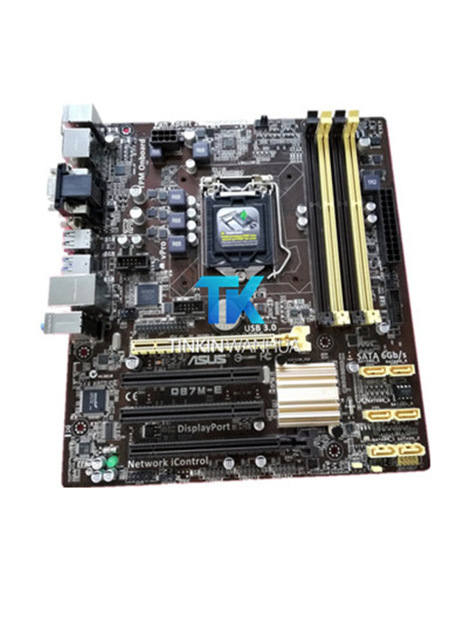 FOR ASUS Intel Q87 Motherboard Q87M-E LGA 1150 DDR3 HDMI DVI USB3