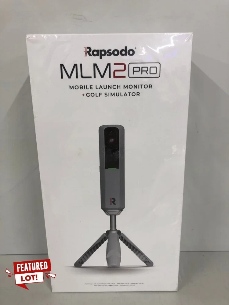 Rapsodo MLM2 Pro Mobile Launch Monitor Golf Simulator - Sealed New