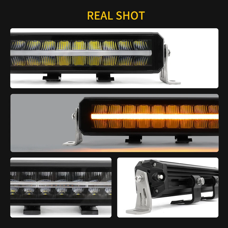 COLIGHT 22 Zoll LED light bar DRL für Toyota Hilux Pickup E geprüft Doppelreihe - Bild 3 von 4