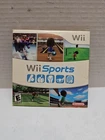 Nintendo Wii 2006 Sports Game With Cardboard Sleeve with manual (Untested)